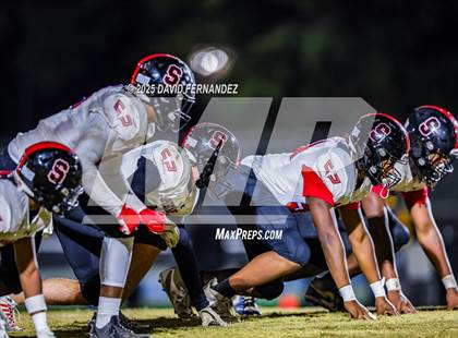Thumbnail 1 in Sanderson @ Cape Fear (NCHSAA 7A East Round 2) photogallery.