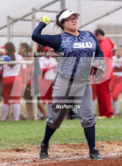 Thumbnail 1 in Sharyland vs Pharr-San Juan-Alamo South West (La Joya Tournament) photogallery.