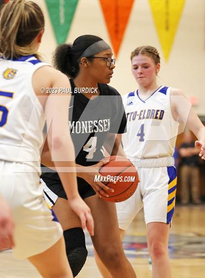 Thumbnail 2 in Otto-Eldred vs. Monessen (PIAA Class A First Round) photogallery.