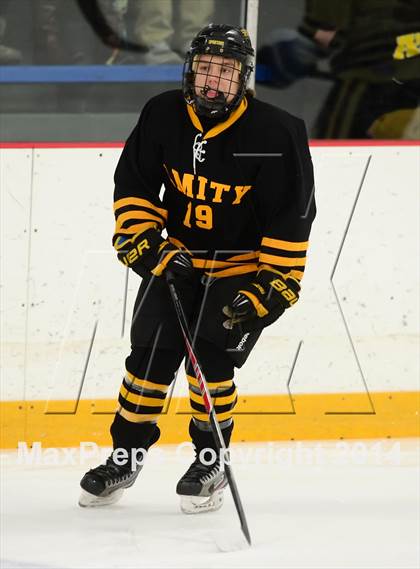 Thumbnail 1 in Amity Regional vs. North Haven (SCC-SWC DII Semifinal) photogallery.