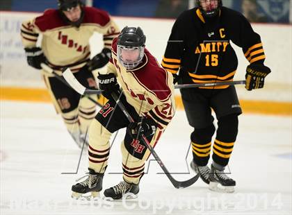 Thumbnail 2 in Amity Regional vs. North Haven (SCC-SWC DII Semifinal) photogallery.