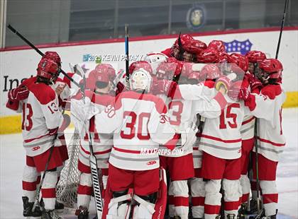 Thumbnail 3 in New Milford vs. Conard (CIAC DIII Semifinal) photogallery.