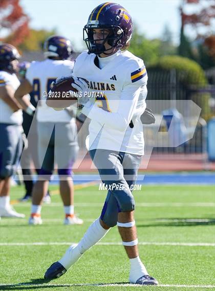 Thumbnail 1 in Salinas @ Serra (CIF CCS Open Division Quarterfinals) photogallery.