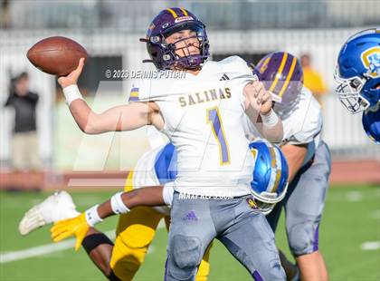 Thumbnail 2 in Salinas @ Serra (CIF CCS Open Division Quarterfinals) photogallery.