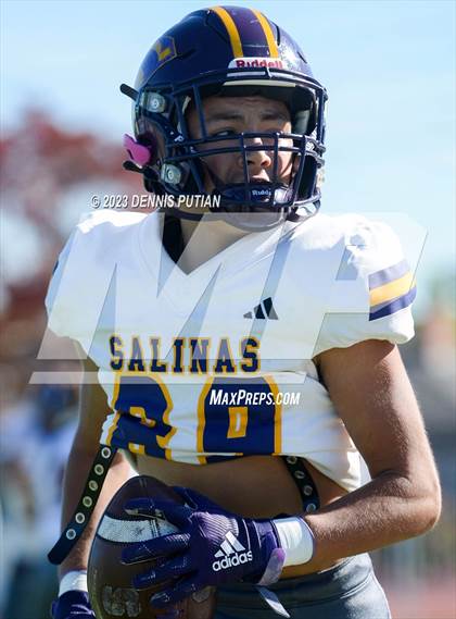Thumbnail 2 in Salinas @ Serra (CIF CCS Open Division Quarterfinals) photogallery.