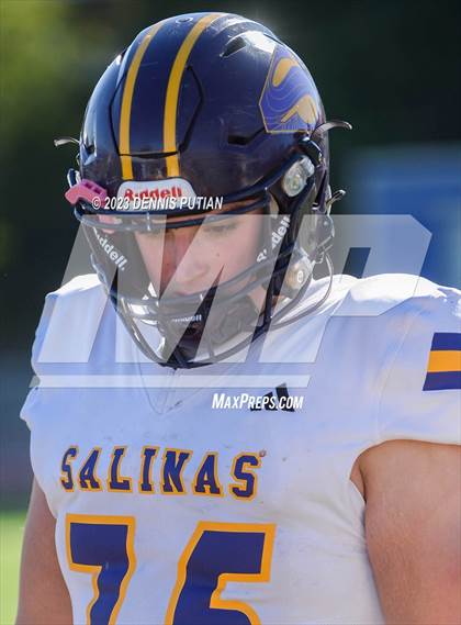 Thumbnail 1 in Salinas @ Serra (CIF CCS Open Division Quarterfinals) photogallery.