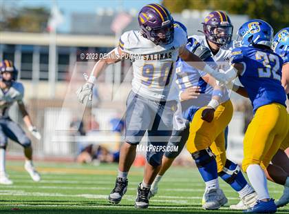 Thumbnail 1 in Salinas @ Serra (CIF CCS Open Division Quarterfinals) photogallery.