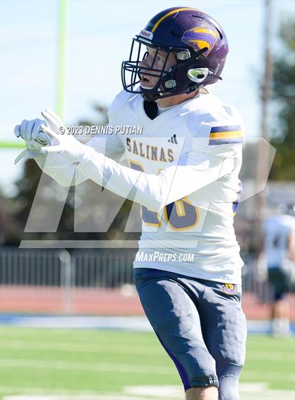 Thumbnail 2 in Salinas @ Serra (CIF CCS Open Division Quarterfinals) photogallery.