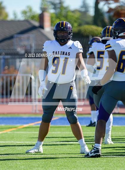 Thumbnail 3 in Salinas @ Serra (CIF CCS Open Division Quarterfinals) photogallery.