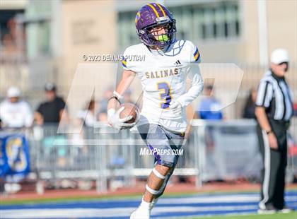 Thumbnail 1 in Salinas @ Serra (CIF CCS Open Division Quarterfinals) photogallery.