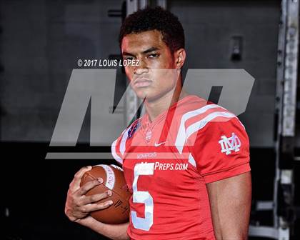 Thumbnail 3 in Mater Dei (Preseason Early Contenders Photo Shoot)) photogallery.