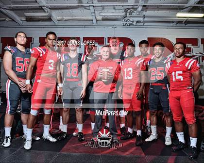 Thumbnail 3 in Mater Dei (Preseason Early Contenders Photo Shoot)) photogallery.