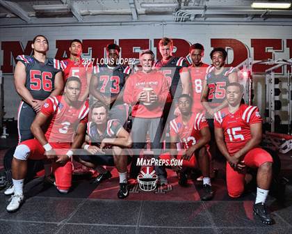 Thumbnail 2 in Mater Dei (Preseason Early Contenders Photo Shoot)) photogallery.
