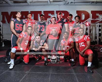 Thumbnail 3 in Mater Dei (Preseason Early Contenders Photo Shoot)) photogallery.