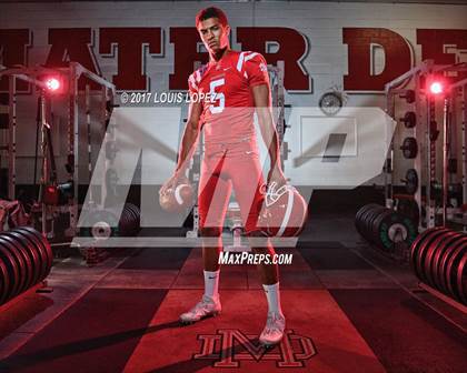 Thumbnail 3 in Mater Dei (Preseason Early Contenders Photo Shoot)) photogallery.