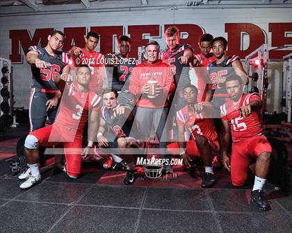 Thumbnail 2 in Mater Dei (Preseason Early Contenders Photo Shoot)) photogallery.