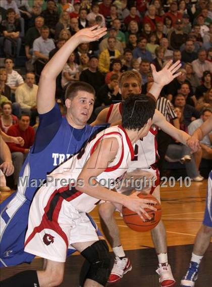 Thumbnail 2 in Bradford vs. Trinity (PIAA Class AAA First Round) photogallery.