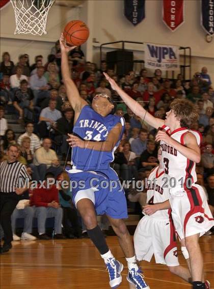 Thumbnail 3 in Bradford vs. Trinity (PIAA Class AAA First Round) photogallery.