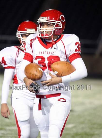 Thumbnail 2 in Liberty-Eylau vs. Carthage (3A Region 2 Bi-District Playoff) photogallery.
