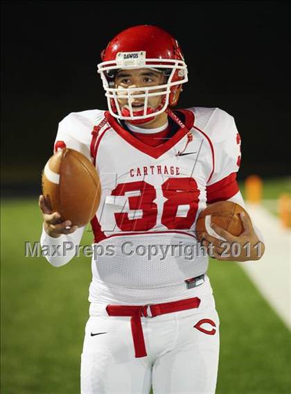 Thumbnail 3 in Liberty-Eylau vs. Carthage (3A Region 2 Bi-District Playoff) photogallery.