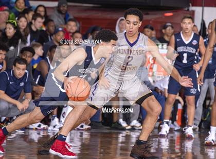 Thumbnail 1 in University vs. Montverde Academy (GEICO National Tournament Final) photogallery.