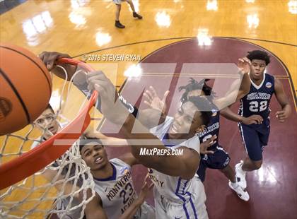 Thumbnail 2 in University vs. Montverde Academy (GEICO National Tournament Final) photogallery.