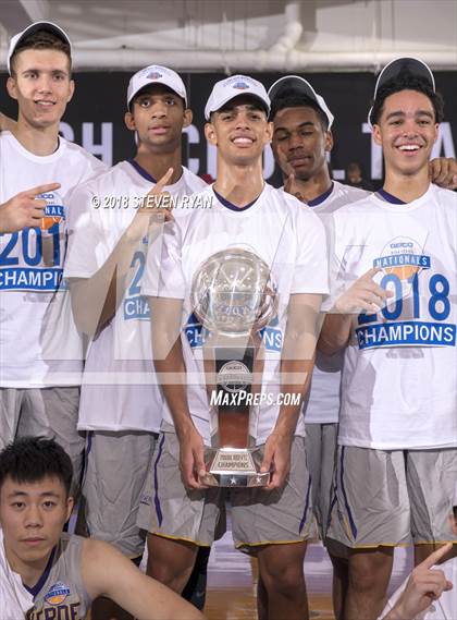Thumbnail 3 in University vs. Montverde Academy (GEICO National Tournament Final) photogallery.