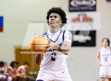 Thumbnail 3 in South View vs. Northwood Temple Academy (Hoops and Dreams Showcase 2025) photogallery.