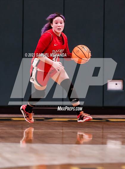 Thumbnail 2 in Notre Dame Academy vs  Oakwood (CIF SS D4A Championship) photogallery.