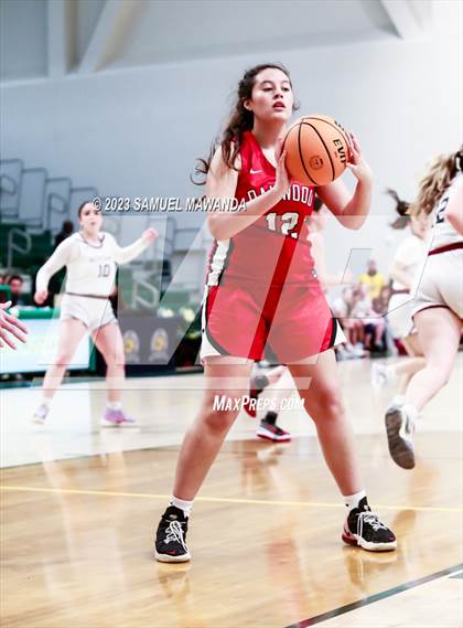 Thumbnail 1 in Notre Dame Academy vs  Oakwood (CIF SS D4A Championship) photogallery.