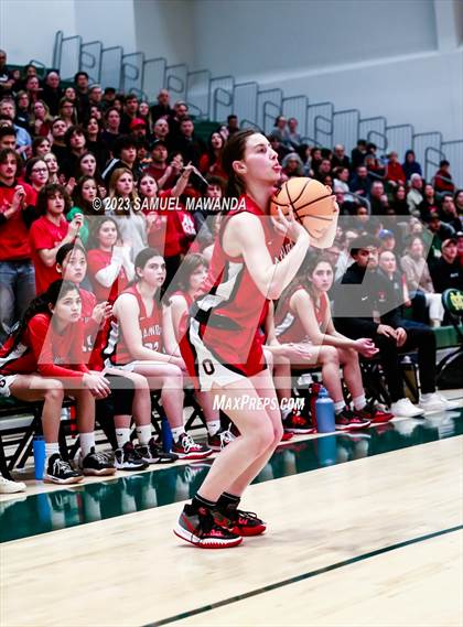 Thumbnail 3 in Notre Dame Academy vs  Oakwood (CIF SS D4A Championship) photogallery.