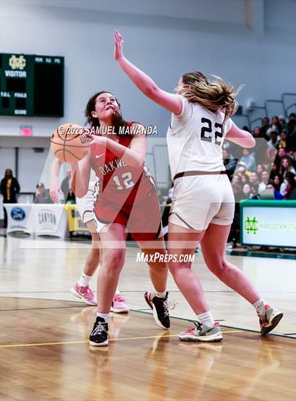 Thumbnail 3 in Notre Dame Academy vs  Oakwood (CIF SS D4A Championship) photogallery.