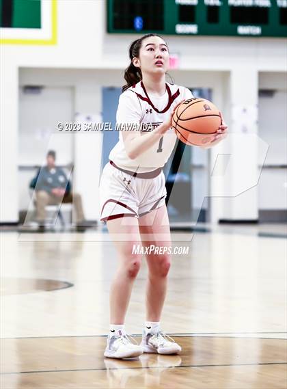 Thumbnail 1 in Notre Dame Academy vs  Oakwood (CIF SS D4A Championship) photogallery.