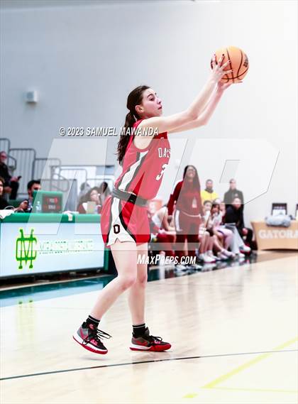 Thumbnail 3 in Notre Dame Academy vs  Oakwood (CIF SS D4A Championship) photogallery.