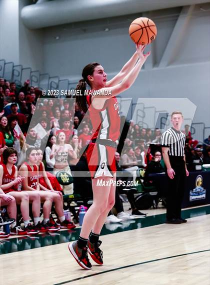Thumbnail 2 in Notre Dame Academy vs  Oakwood (CIF SS D4A Championship) photogallery.
