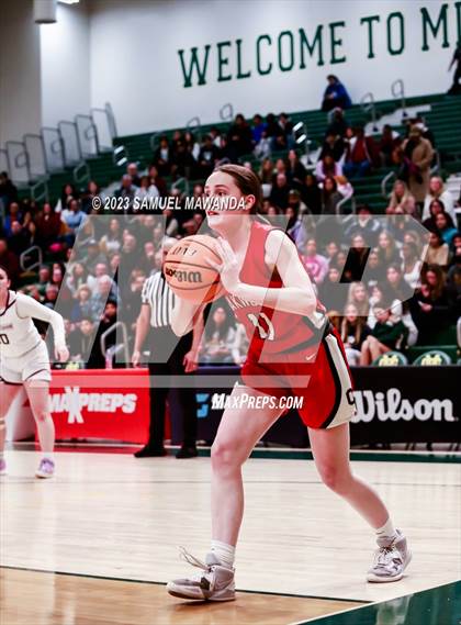 Thumbnail 2 in Notre Dame Academy vs  Oakwood (CIF SS D4A Championship) photogallery.