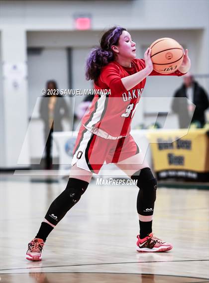 Thumbnail 3 in Notre Dame Academy vs  Oakwood (CIF SS D4A Championship) photogallery.