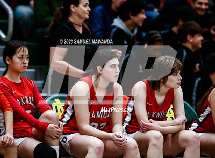 Thumbnail 3 in Notre Dame Academy vs  Oakwood (CIF SS D4A Championship) photogallery.