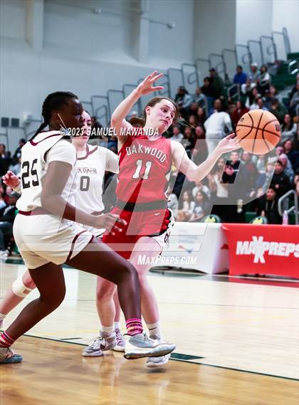 Thumbnail 3 in Notre Dame Academy vs  Oakwood (CIF SS D4A Championship) photogallery.