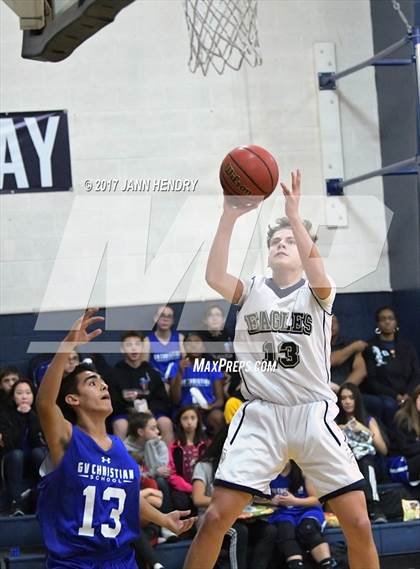 Thumbnail 2 in GV Christian vs Lake Mead Academy photogallery.