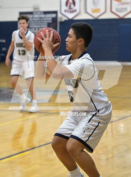 Thumbnail 1 in GV Christian vs Lake Mead Academy photogallery.