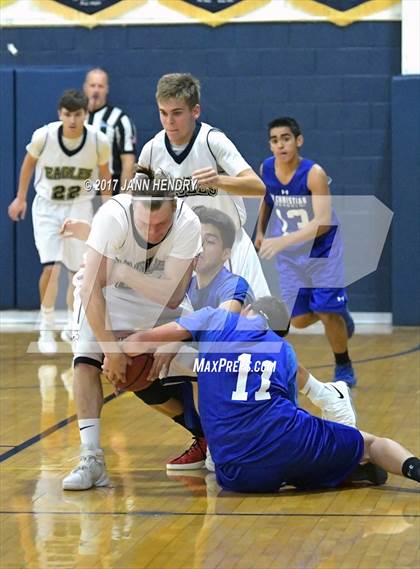 Thumbnail 1 in GV Christian vs Lake Mead Academy photogallery.