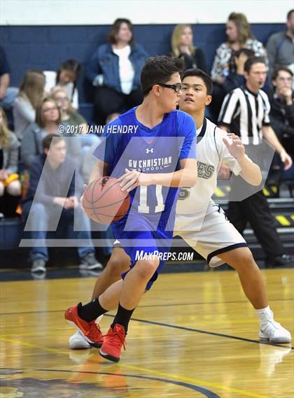 Thumbnail 3 in GV Christian vs Lake Mead Academy photogallery.