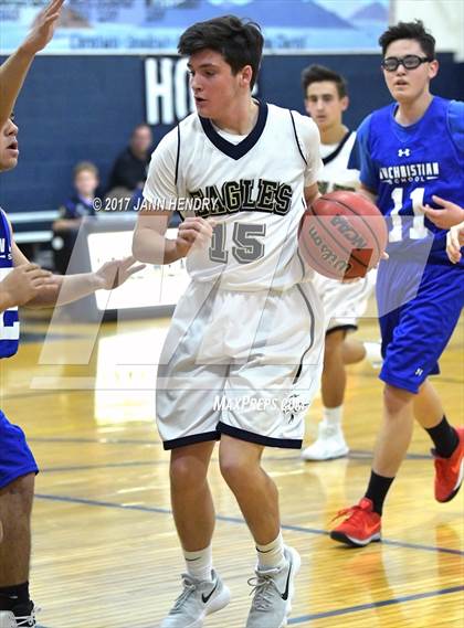 Thumbnail 2 in GV Christian vs Lake Mead Academy photogallery.