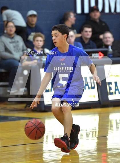 Thumbnail 2 in GV Christian vs Lake Mead Academy photogallery.