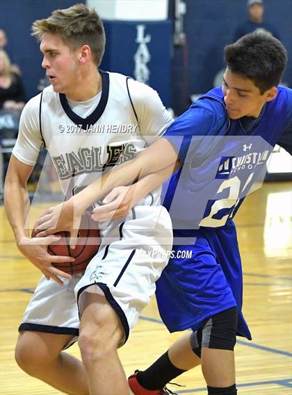 Thumbnail 1 in GV Christian vs Lake Mead Academy photogallery.