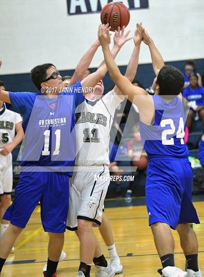 Thumbnail 1 in GV Christian vs Lake Mead Academy photogallery.