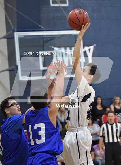 Thumbnail 2 in GV Christian vs Lake Mead Academy photogallery.