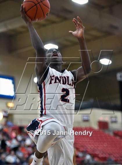 Thumbnail 3 in Findlay Prep vs. Bishop Gorman (Big City Challenge) photogallery.