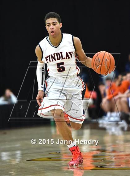 Thumbnail 2 in Findlay Prep vs. Bishop Gorman (Big City Challenge) photogallery.